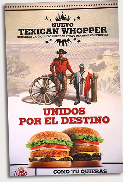Texican Whooper, por Burger King España